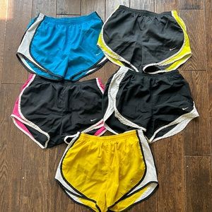 Bundle of Nike tempo shorts. Size small. Please read description.